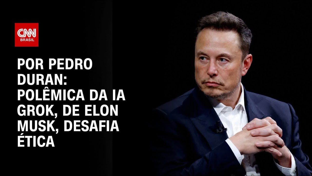 Polêmica da IA Grok, de Elon Musk, desafia ética | LIVE CNN