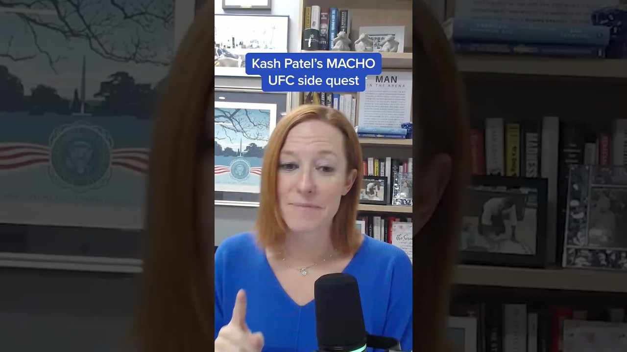 Kash Patel's MACHO UFC side quest