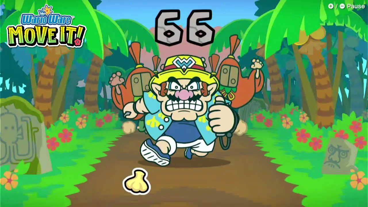 Wario's Stage - Score 66 | WarioWare: Move It!