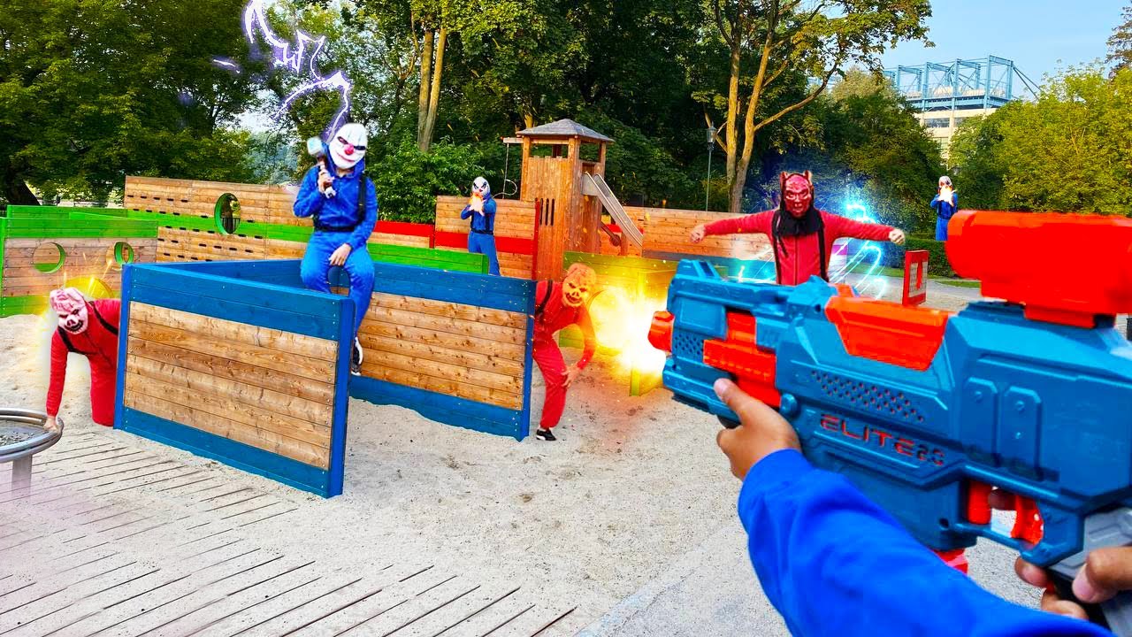 Nerf War/Park Battle 2 /Nerf First Person Shooter