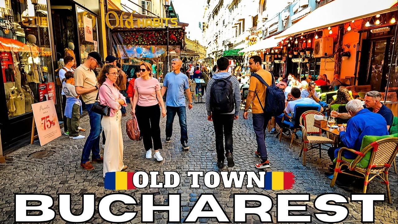 BUCURESTI Centrul Vechi LIPSCANI , SMARDAN , SELARI , COVACI ROMANIA Bucharest Old Town Walk Tour