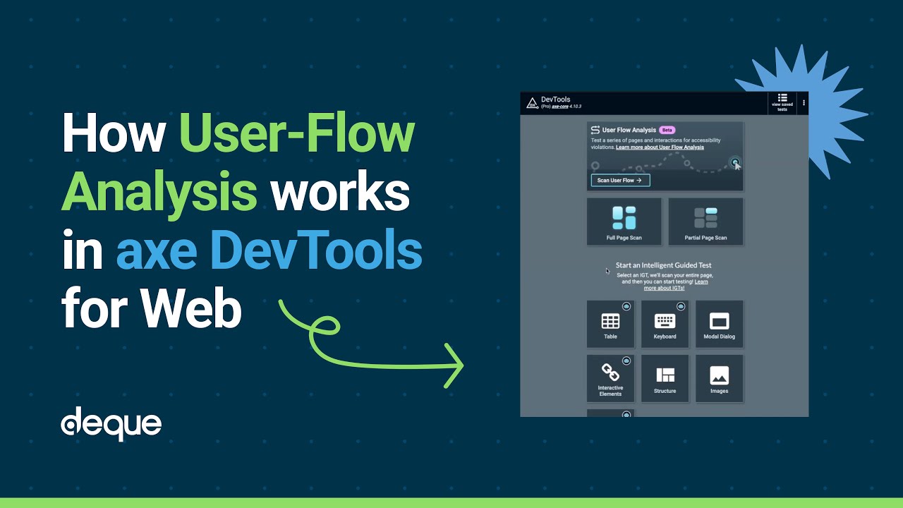 Axe DevTools Extension for user testing flows: No missed issues, no duplicate reports