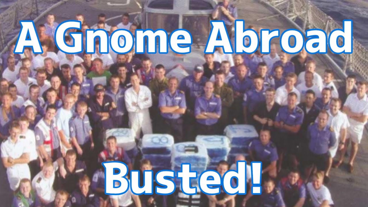 A Gnome Abroad - Busted!