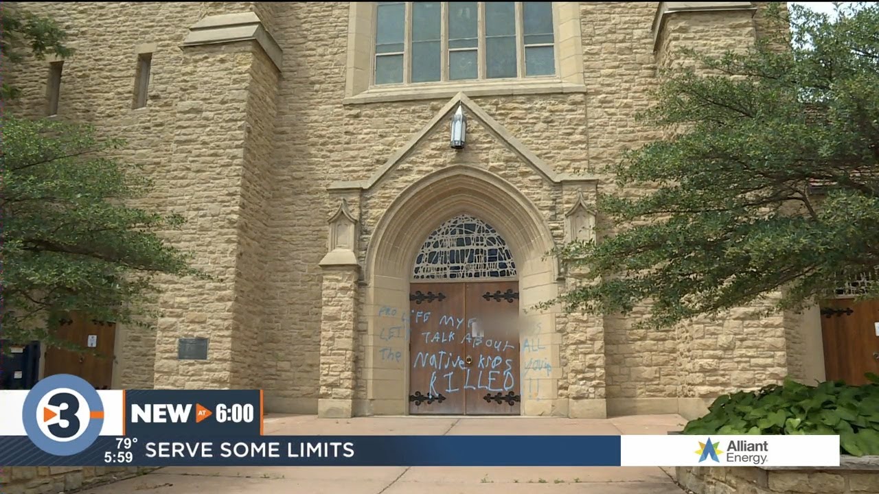 Madison police investigating after St. Bernard Catholic Church vandalized