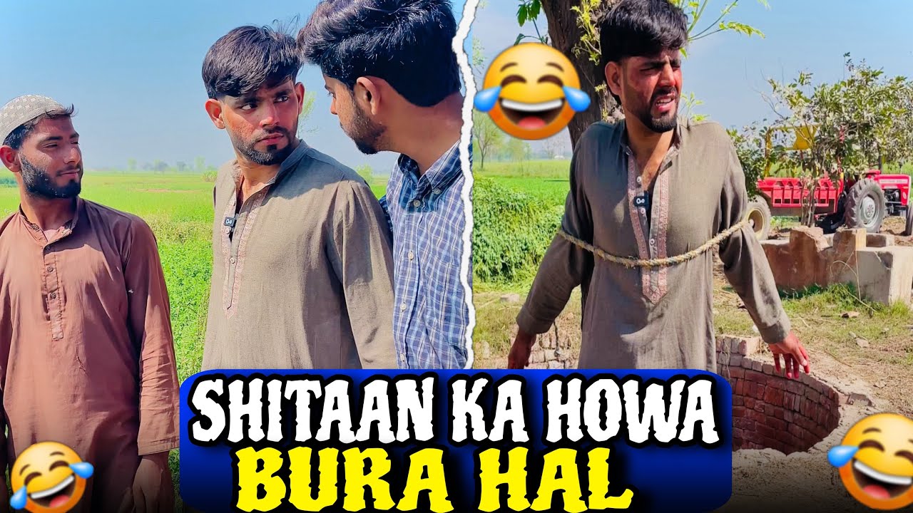 SHITAAN ka hua bura Hal😂😂 | wait for twist Punjabi funny video😂