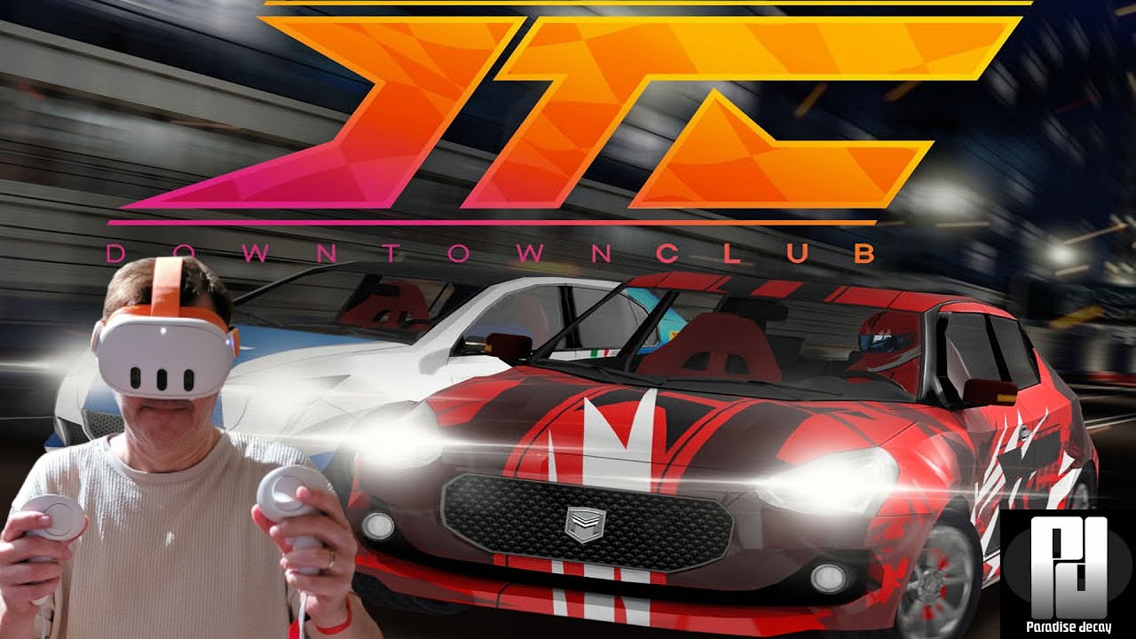 Downtown Club. Первые впечатления за рулем РЕАЛЬНОЙ МАШИНЫ в Quest 3!