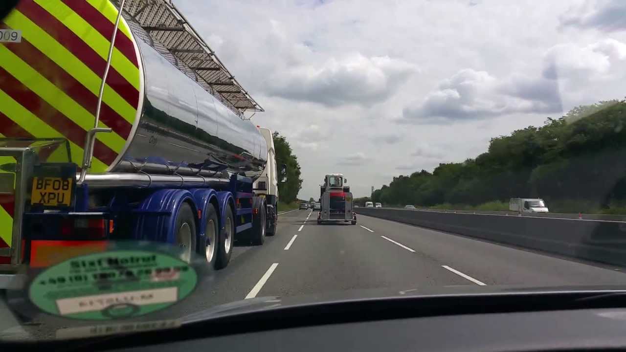 Driving timelapse UK