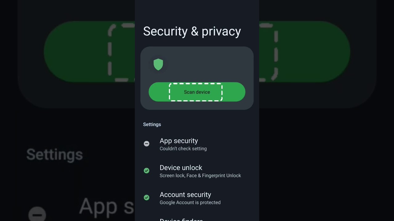 How to Check Virus Scan in OnePlus | OnePlus Security Scan Check Karen | #oneplus | #shorts