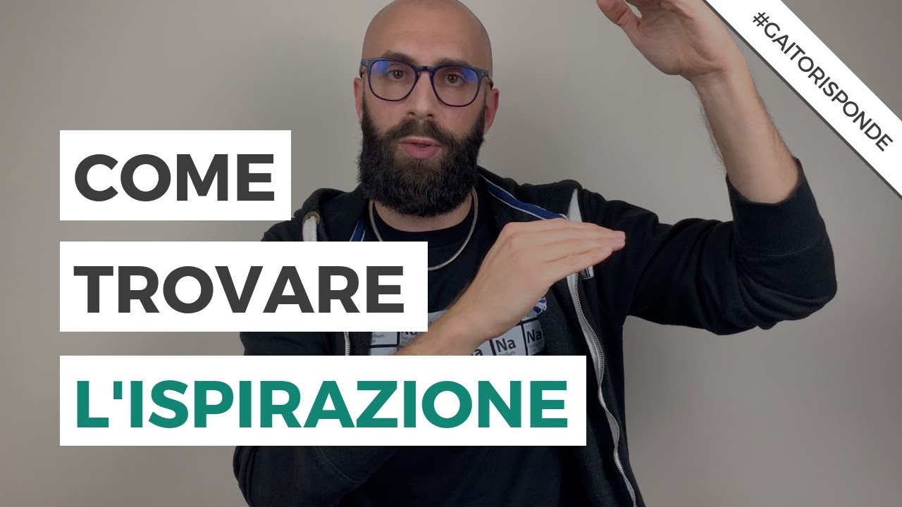 COME AVERE IDEE NUOVE PER I CONTENUTI | #gaitorisponde
