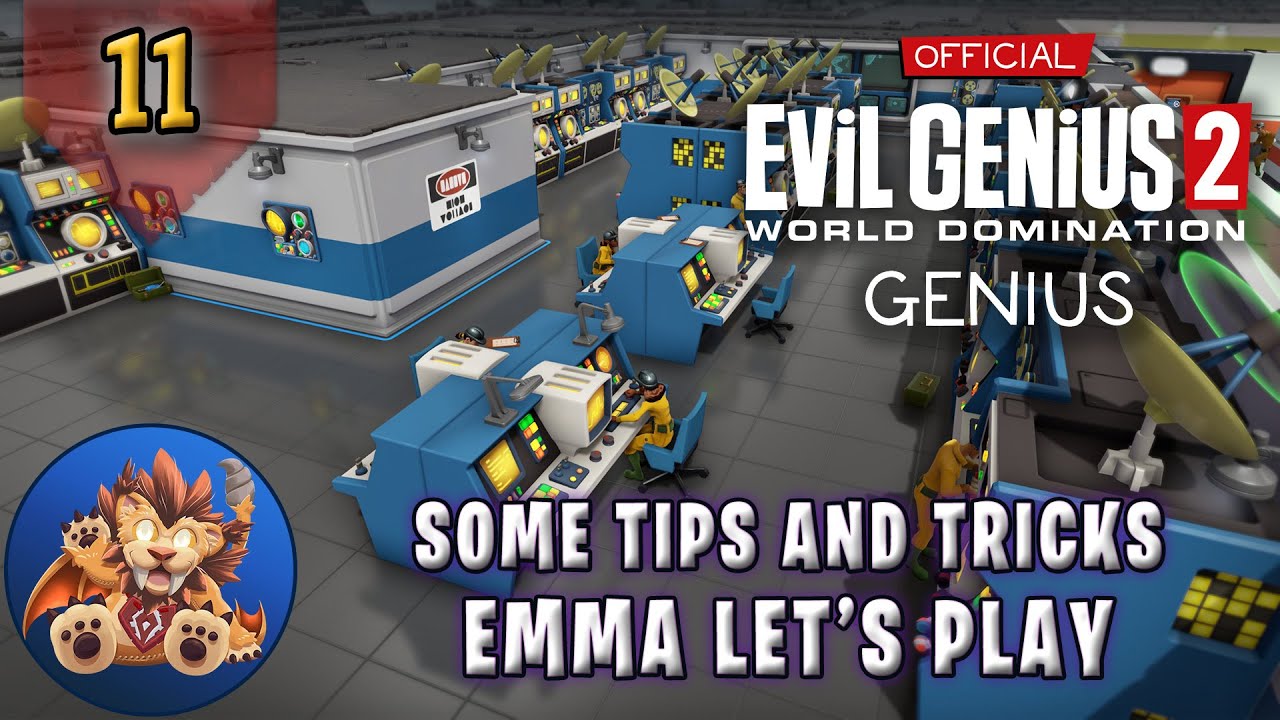 Evil Genius 2 Emma - Tips and Tricks for your Lair - Project VENOM - Lets Play - EP11