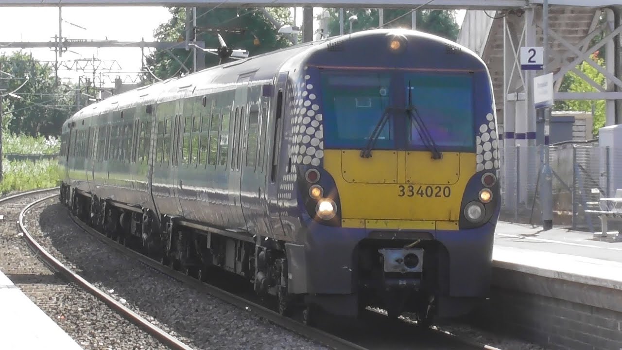 Trains at Drumgelloch, NCL - 16/07/2021