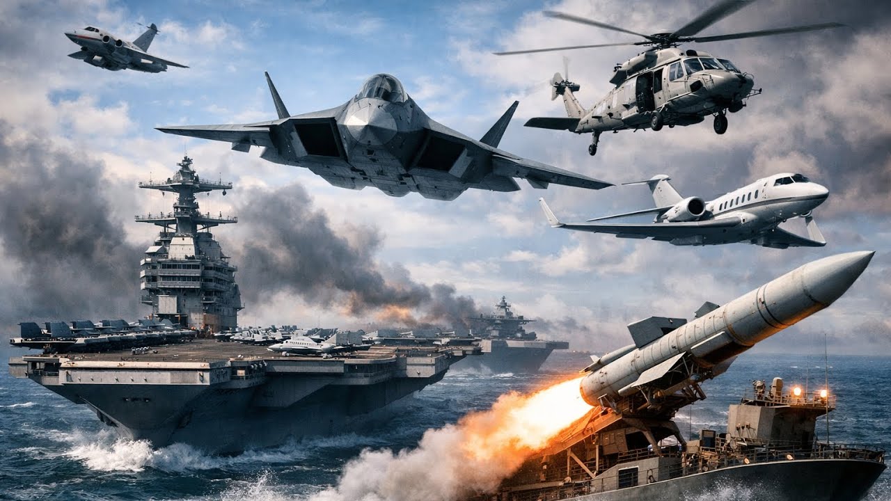 Naval Power Show |Rafale, Su-57, Falcon, Marine Helicopter & SSN-2 Aircraft Carrier | Modern Warship