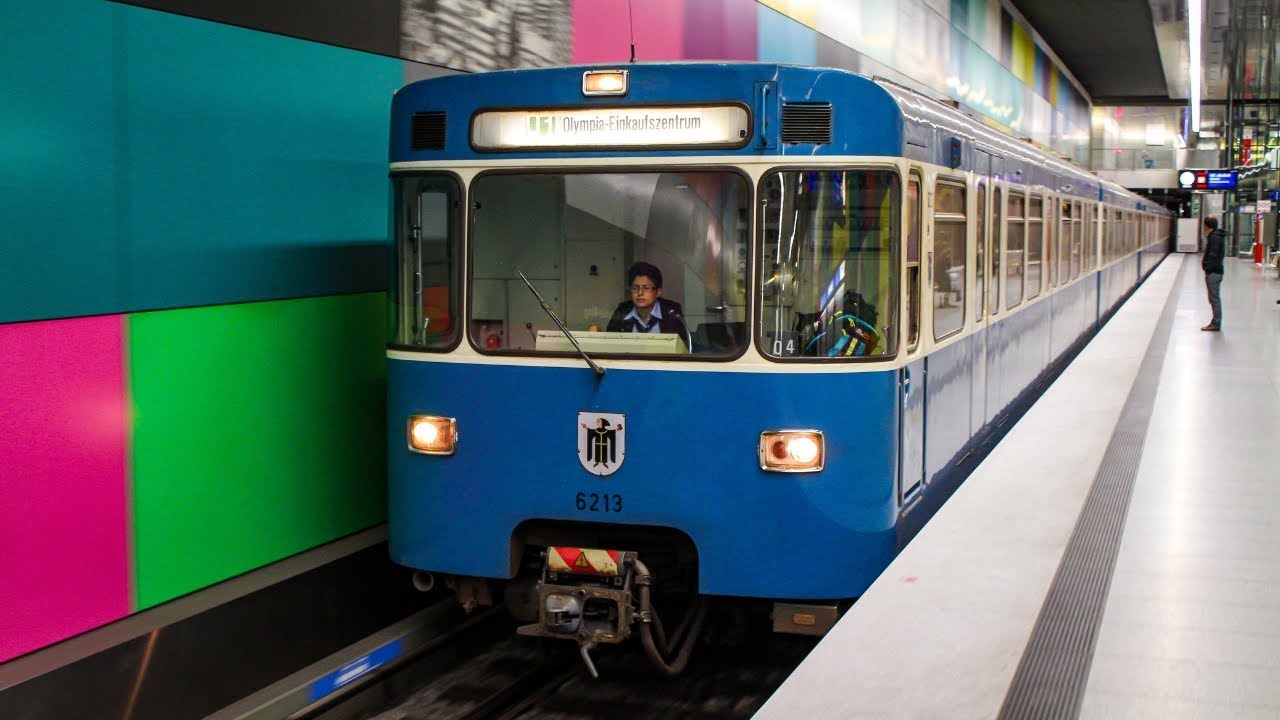 Metro System (U-Bahn) in Munich, Germany 🇩🇪