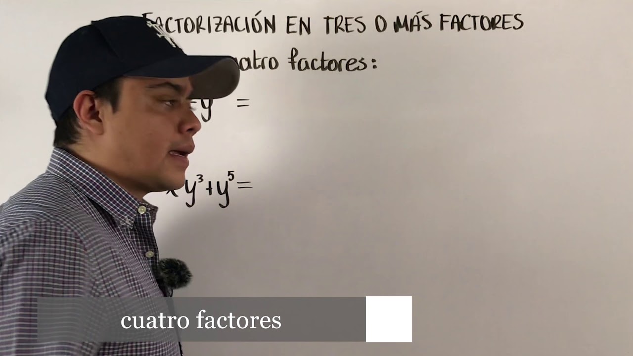 Factorización en tres o más factores 1 | TOX educación