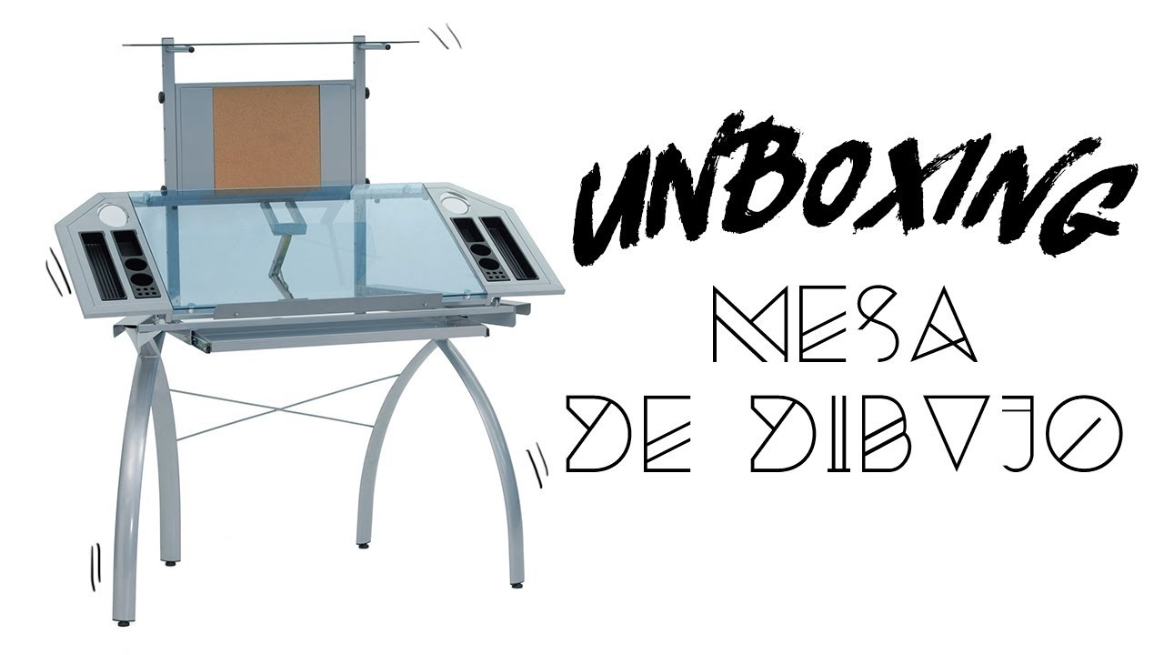 UNBOXING MESA DE DIBUJO & MATERIALES