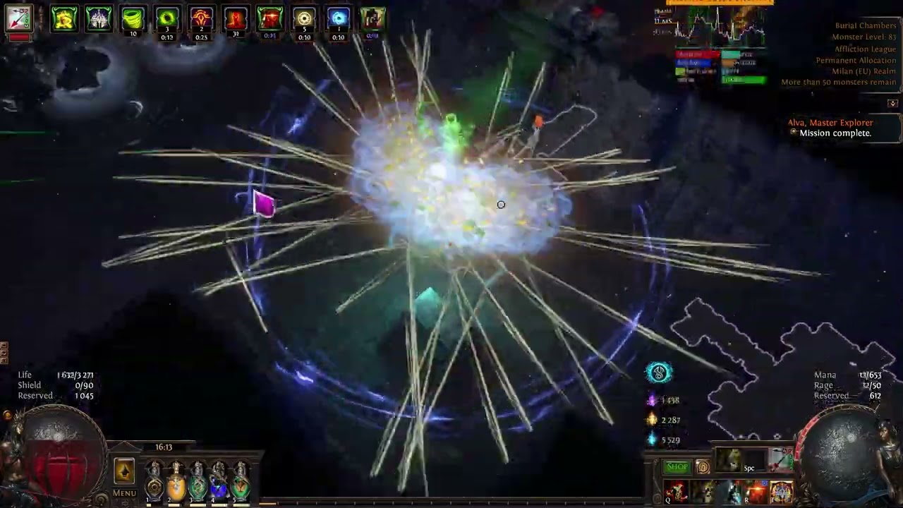 9k wisps, 8mod burial, solo mf