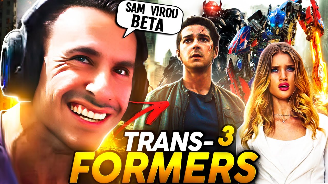 SUPER XANDÃO ASSISTINDO TRANSFORMERS 3: O LADO OCULTO DA LUA