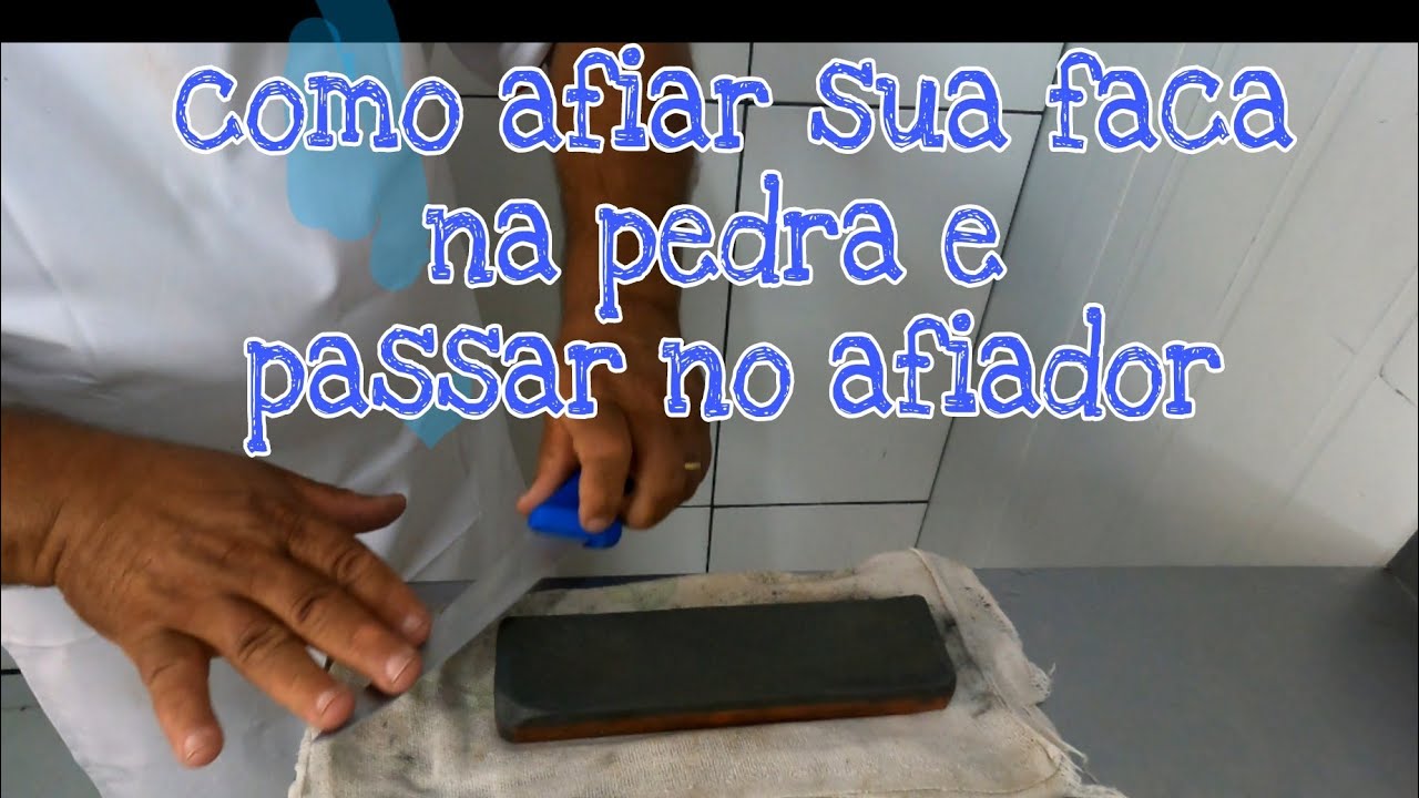 dessosador encinando afiar faca