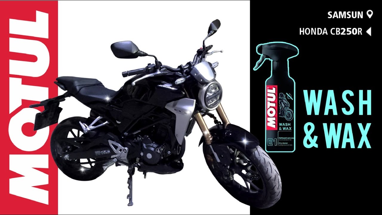 Susuz Yıkama İşe Yarıyor mu? | Motul E1 Wash & Wax'ı Denedim | Honda CB250R