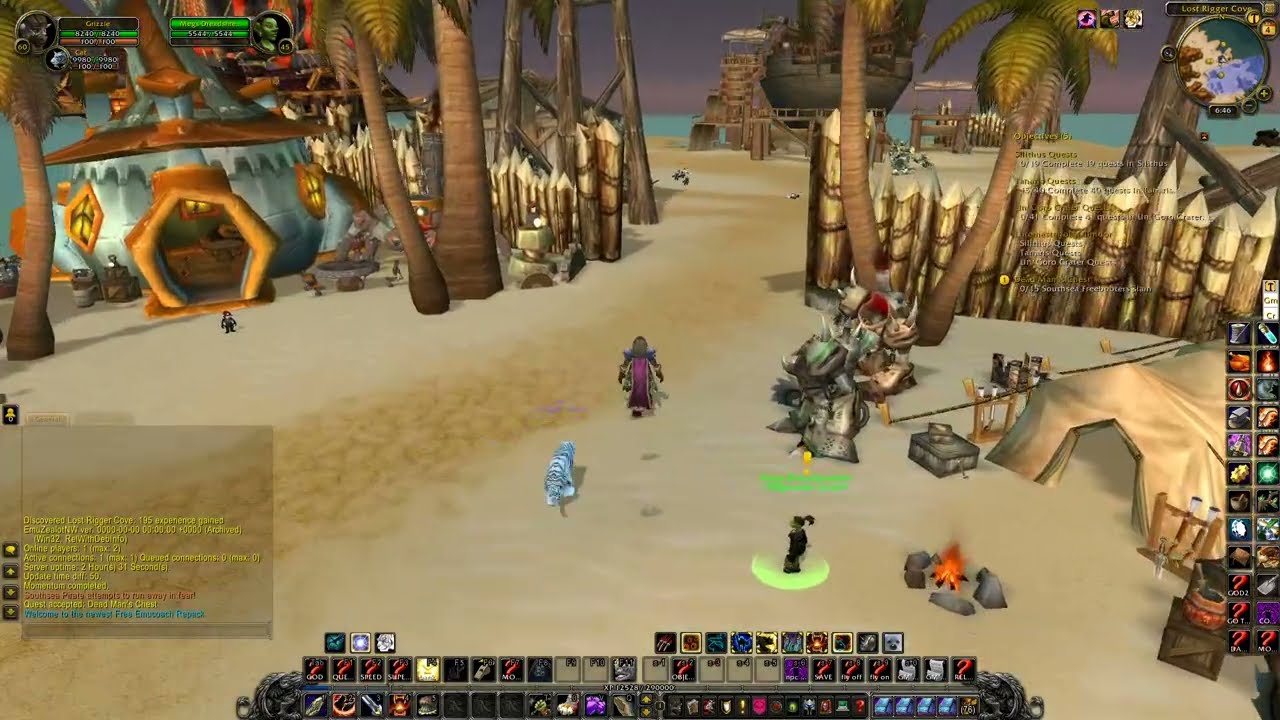 WOW Cata Quest 'Dead Man's Chest - 24927' Horde on a PS