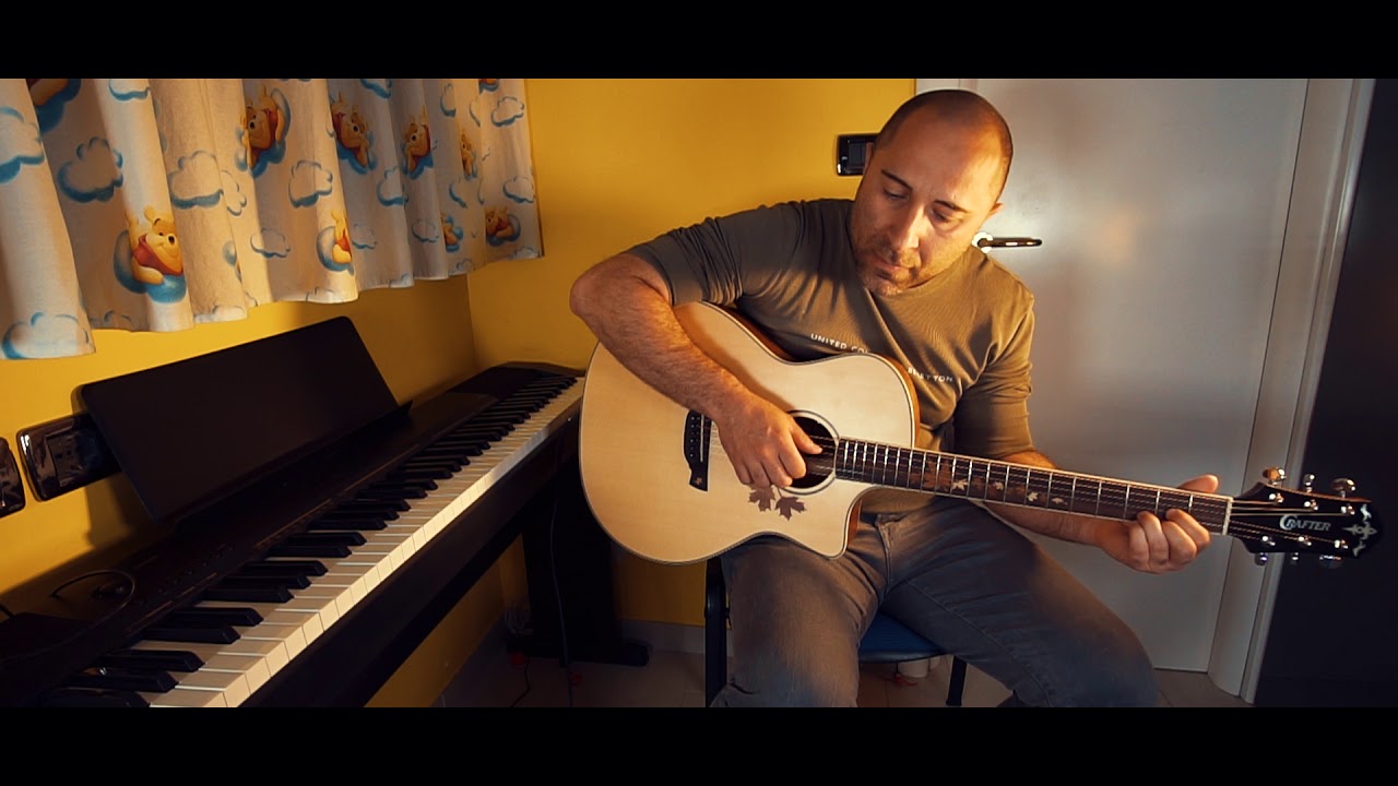 Fingerstyle guitar cover Savatage - Sleep