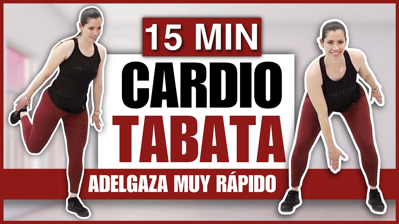 CARDIO TABATA PARA ADELGAZAR R&Aacute;PIDO | IDEAL PARA BAJAR DE PESO RAPIDAMENTE | NatyGlossGym