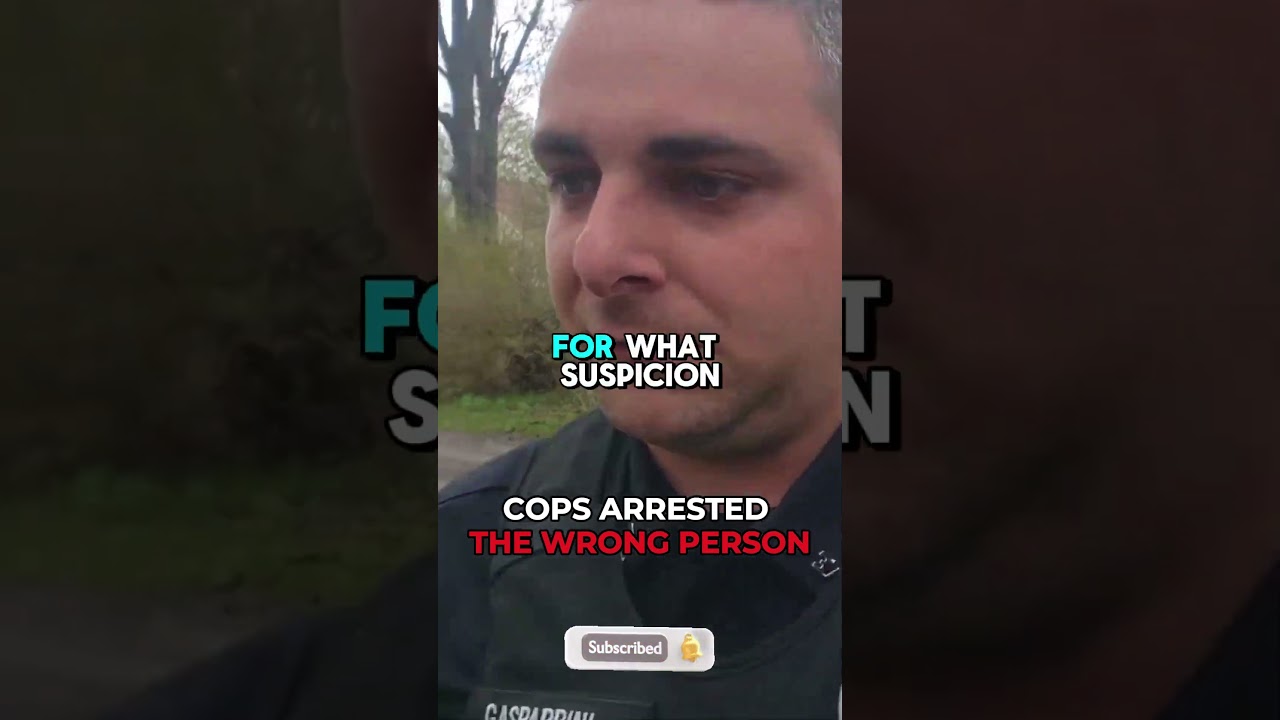 Cops Arrested The Wrong Person...!!