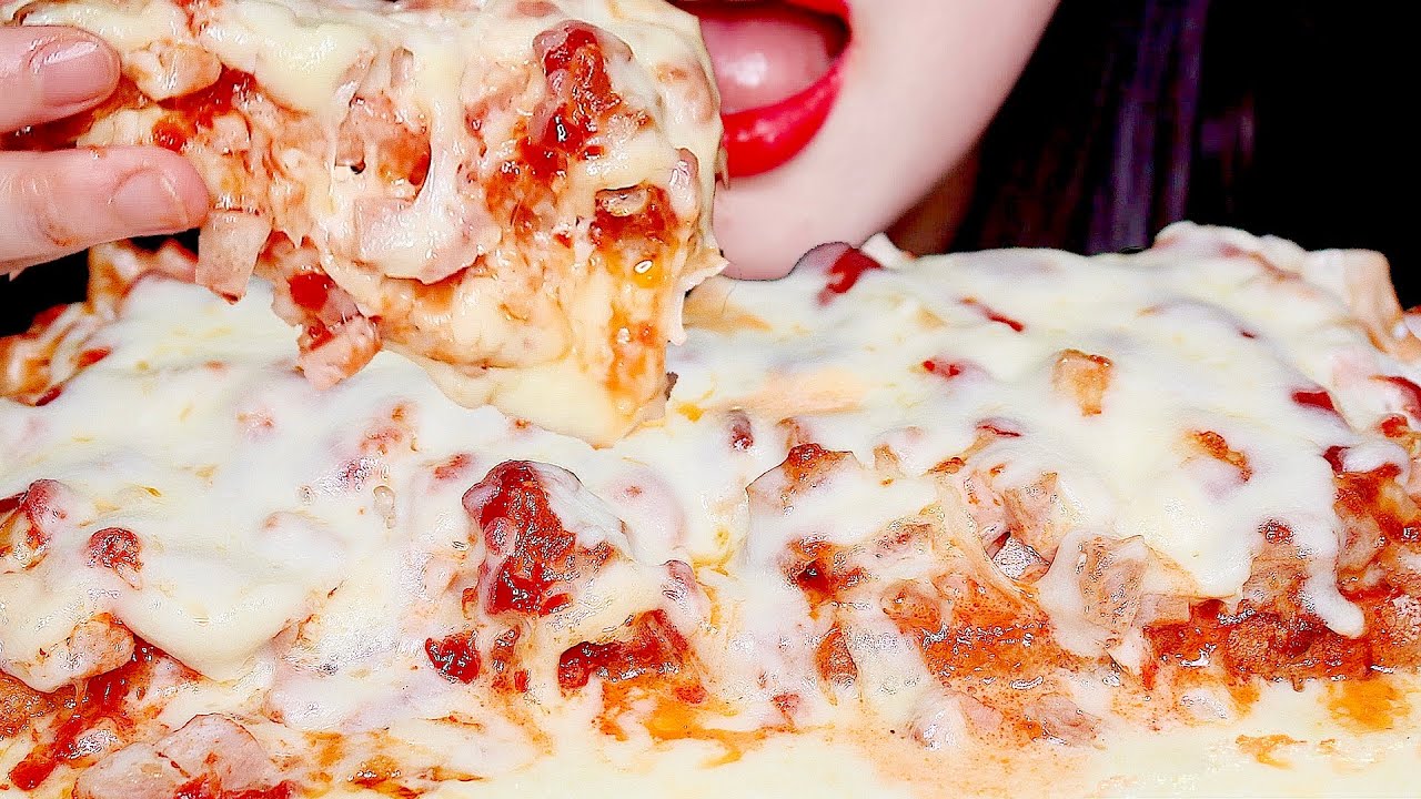 ASMR CHEESE BOMB PIZZA 🧀🥪TOAST MUKBANG EATING SOUND NO TALKING