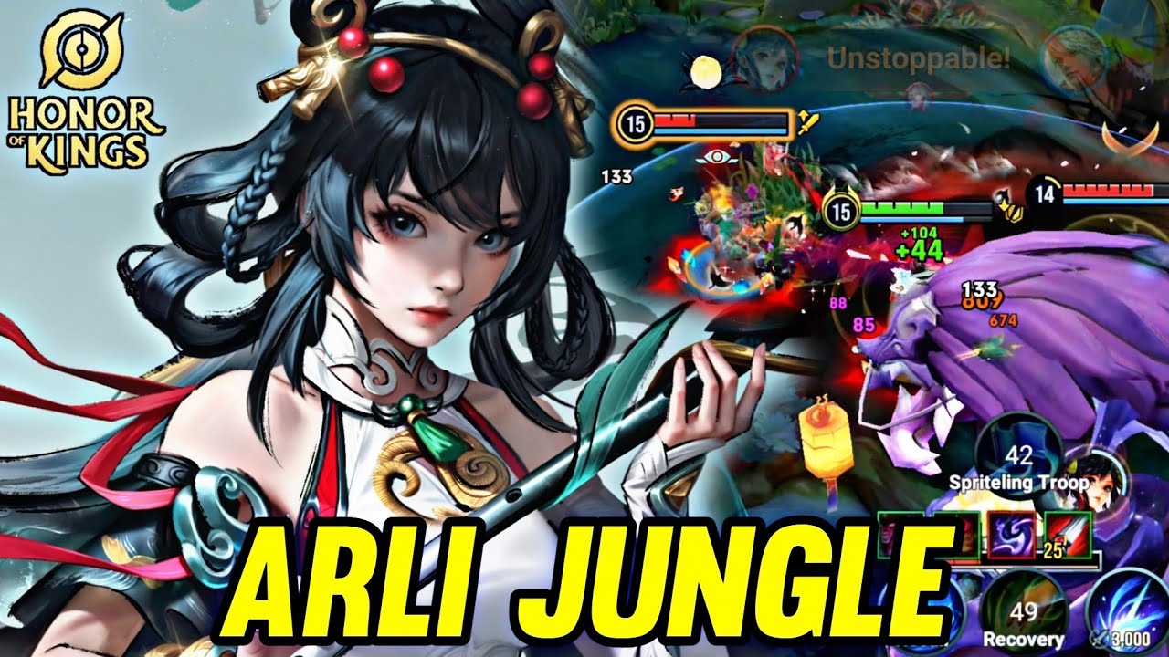 HOK : ARLI GAMEPLAY | IN JUNGLE - HONOR OF KINGS
