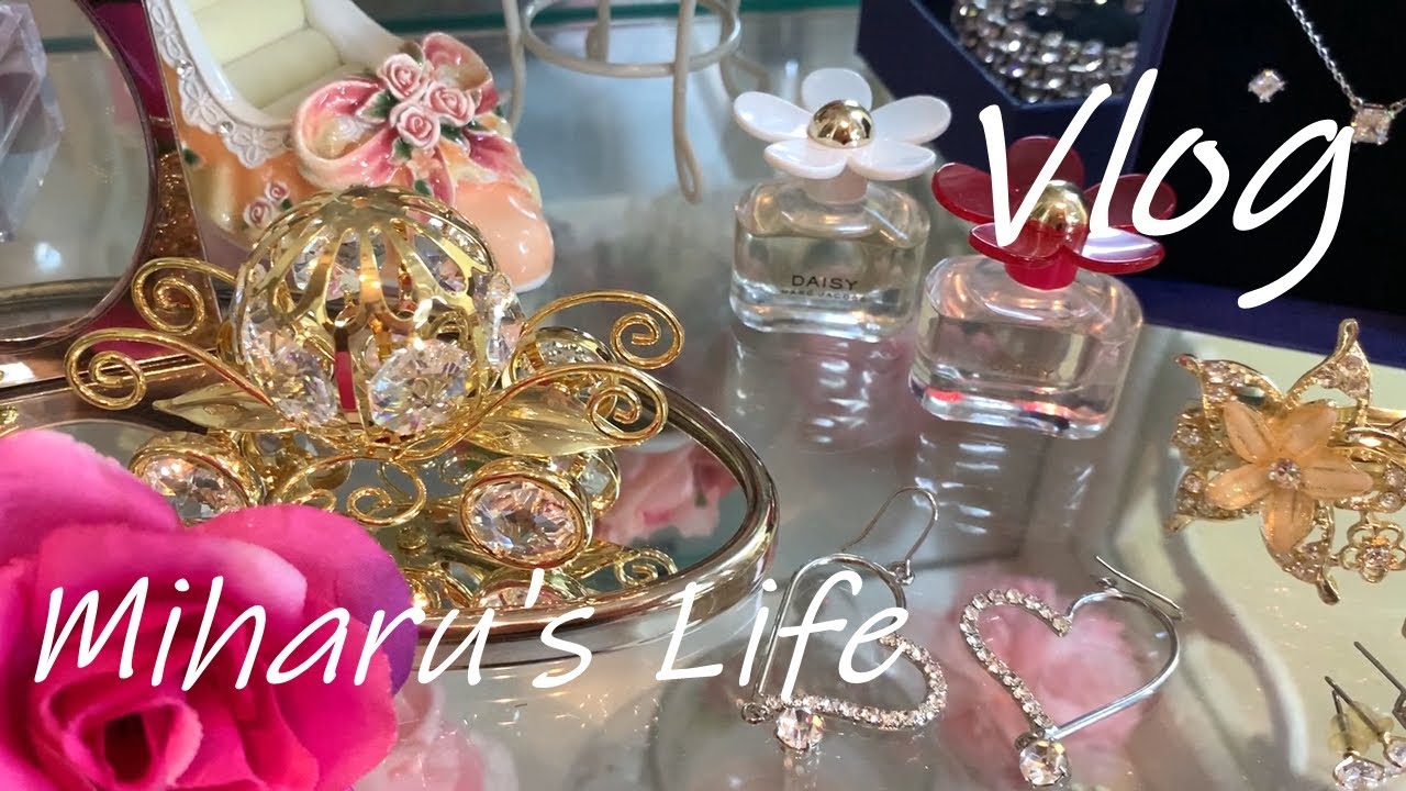 【40代主婦vlog】アクセサリー / 薔薇グッズ / ロココ調家具コレクション