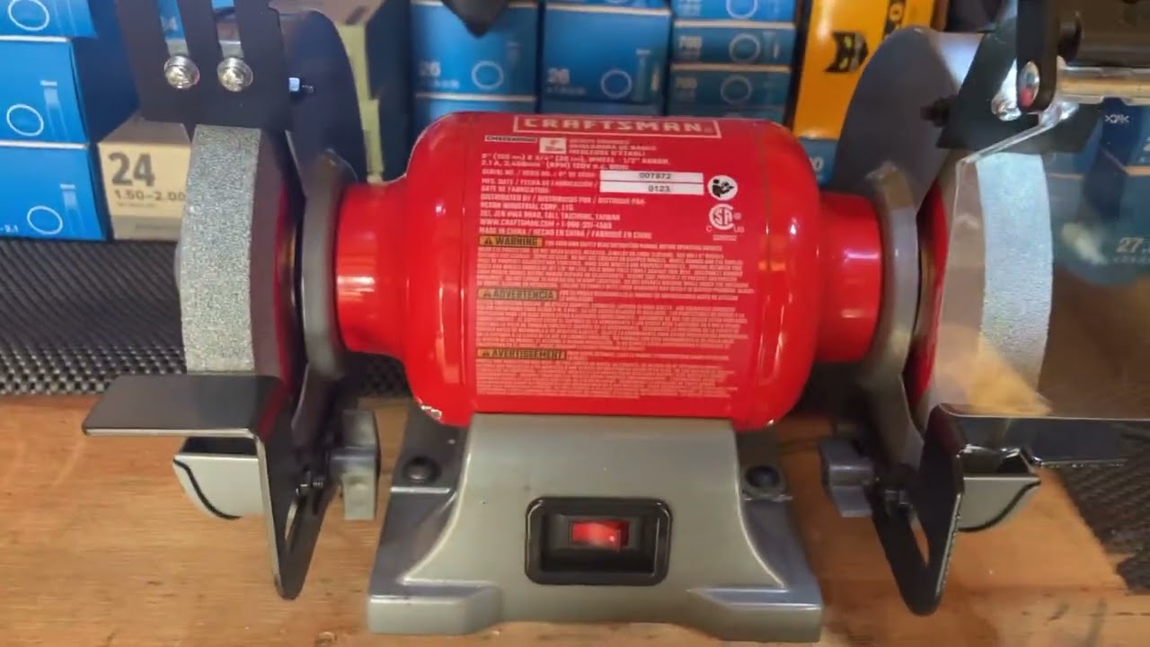 Craftsman 6 inch bench grinder