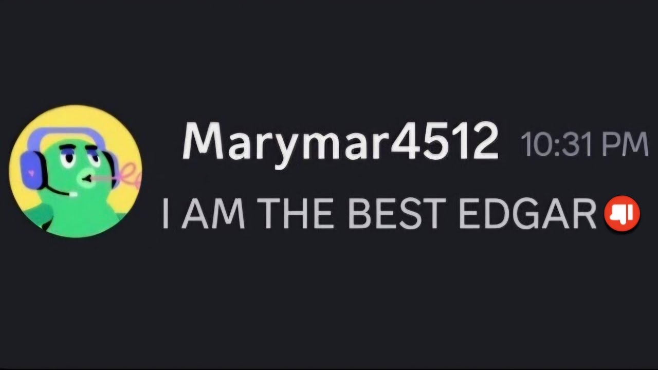 My fan is edgar main *HE IS NOT*