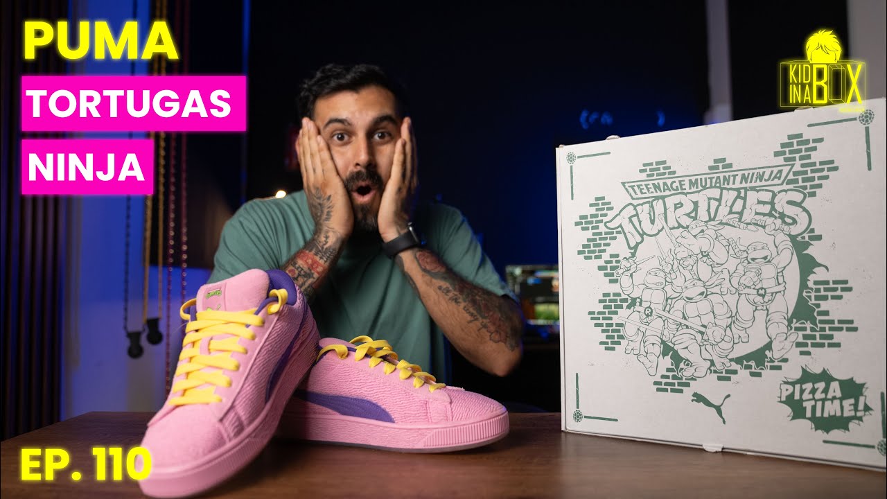 Zapatillas PUMA CON TORTUGAS NINJA TMNT | Ep.110 | UNBOXING