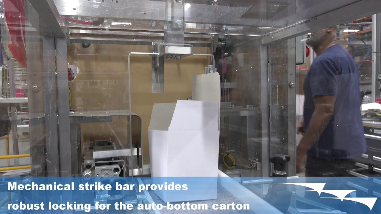 Auto-Bottom Carton Erector | MK-RAB - AFA Systems