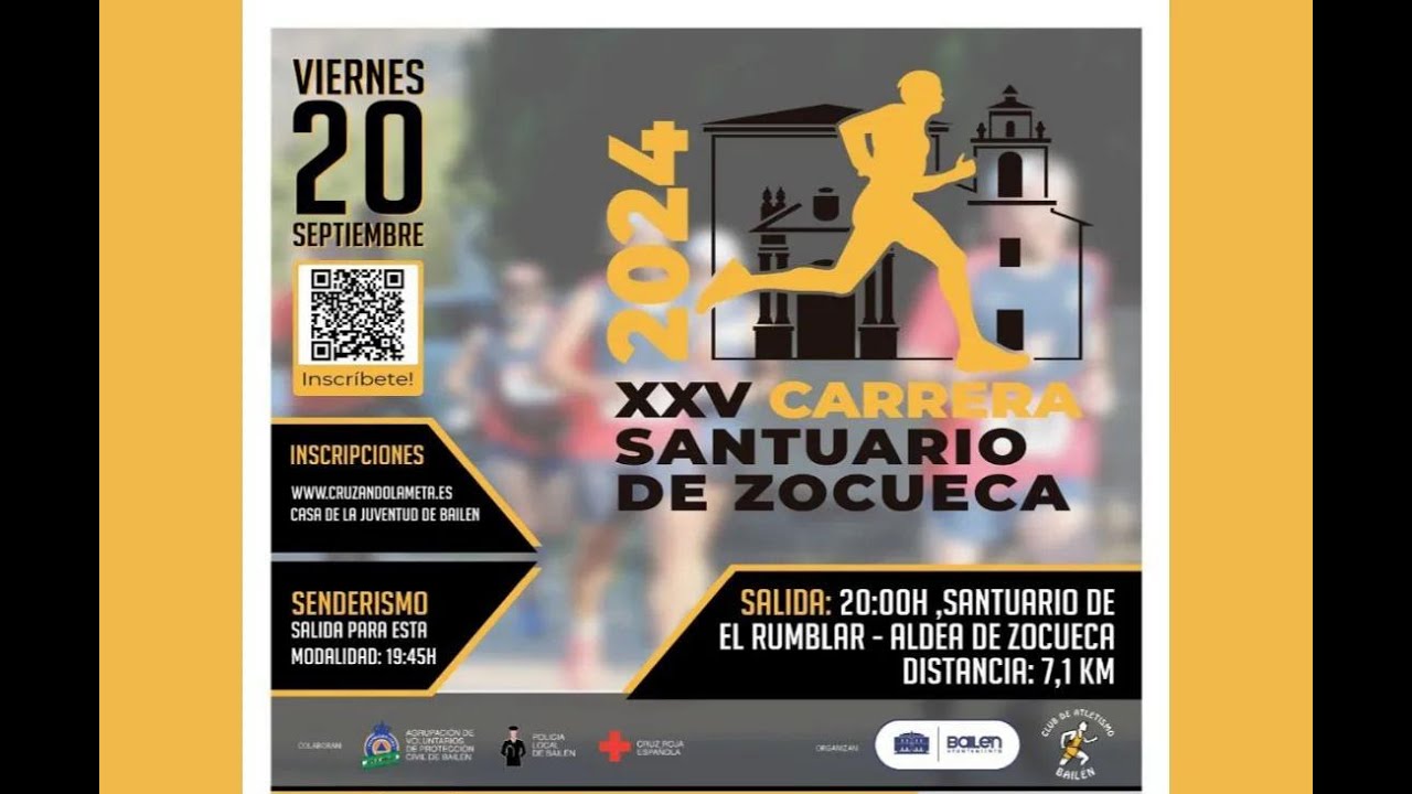 XXV CARRERA SANTUARIO ZOCUECA. BAILÉN, 2024