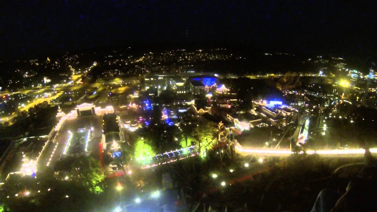 Intamin Freefall Atmosfear Liseberg 2015 POV Onride