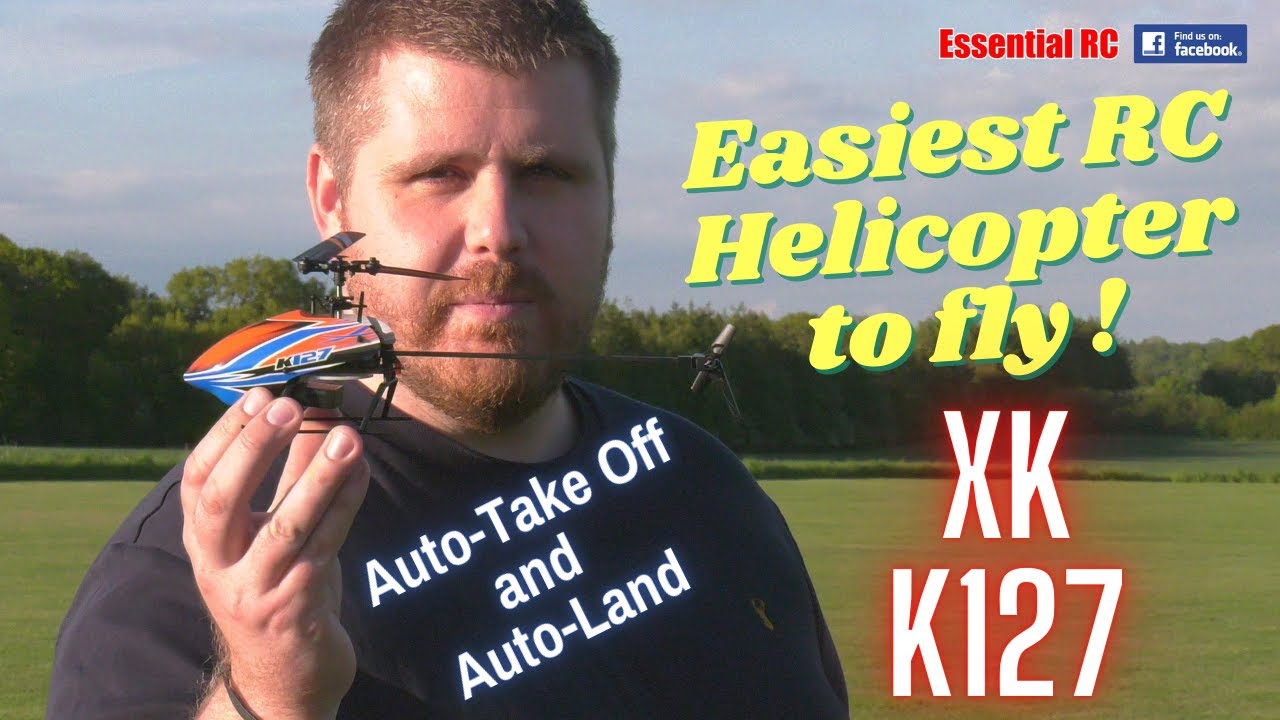 EASIEST RC HELICOPTER TO FLY ! XK K127 Fixed Pitch RC Helicopter | ESSENTIAL RC FLIGHT TEST