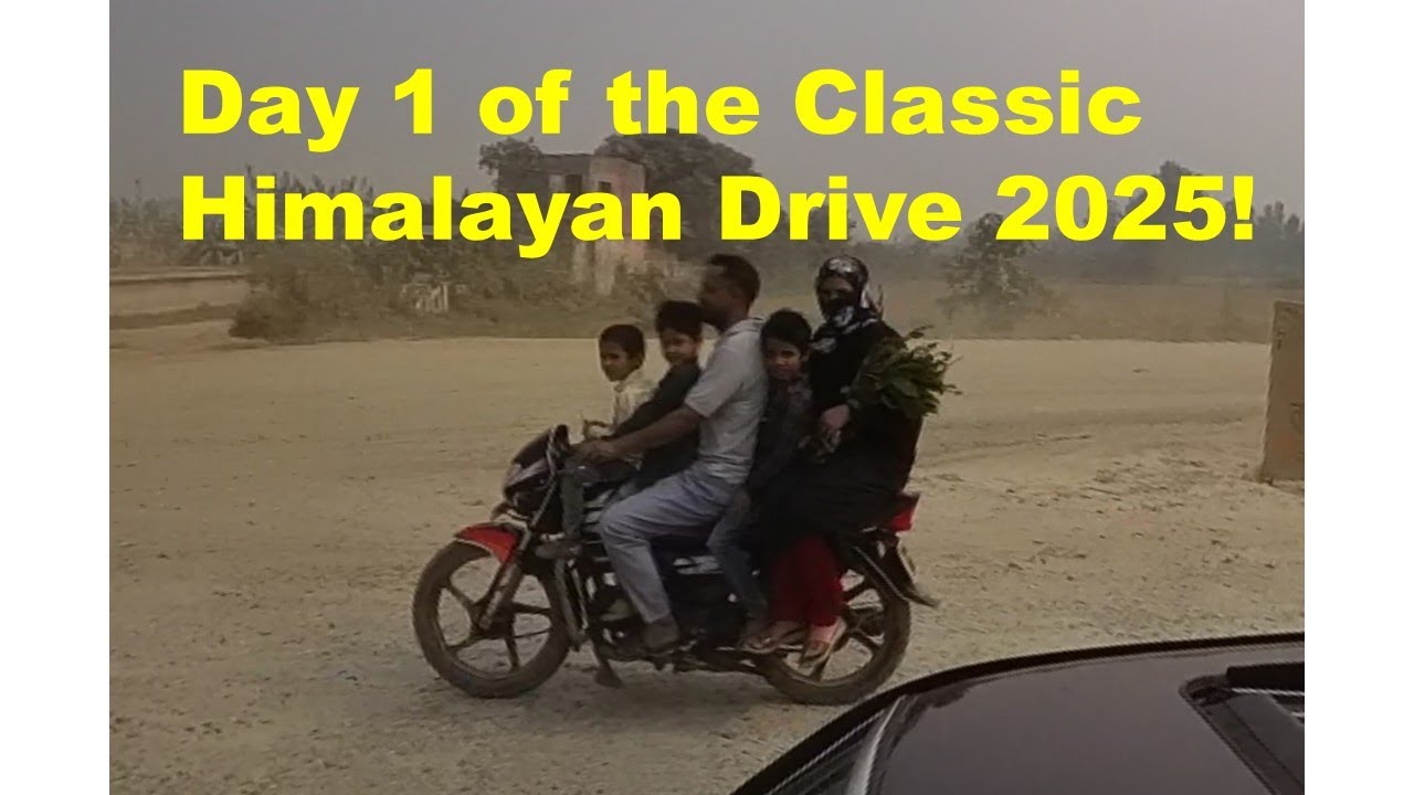 2025 Himalayan Drive rally - Day 1 on the road