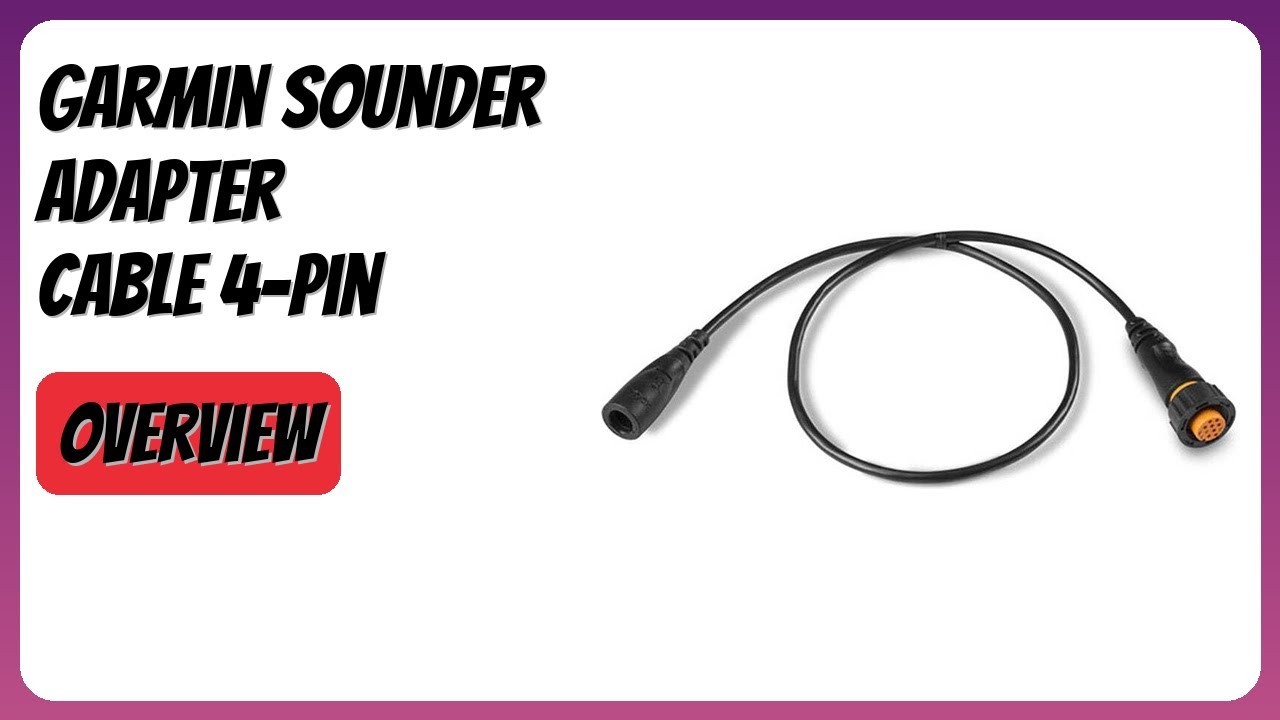 REVIEW (2026): Garmin Sounder Adapter Cable 4-Pin. Features