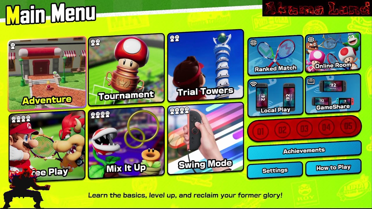 Mardi Gras Magic .!!! Mario Tennis FEVER .!!!!!!!