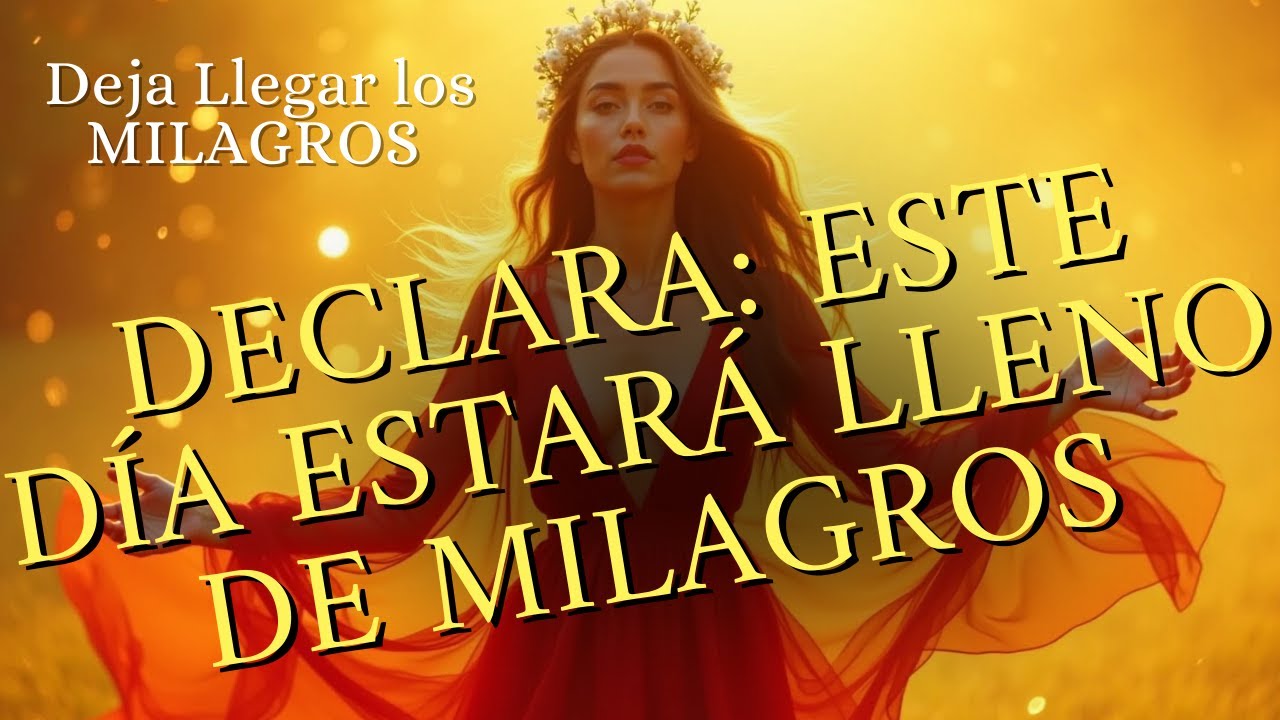 🌞 MANTRA DE GRATITUD PARA EMPEZAR EL DÍA CON MILAGROS ✨ Música de Mañana