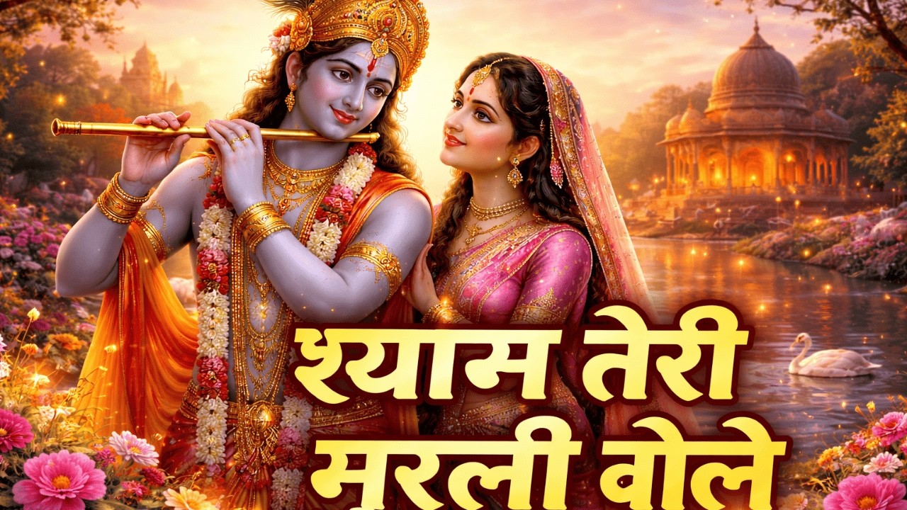 Radha Krishna Bhajan  | श्याम तेरी मुरली बोले | Peaceful Devotional Song
