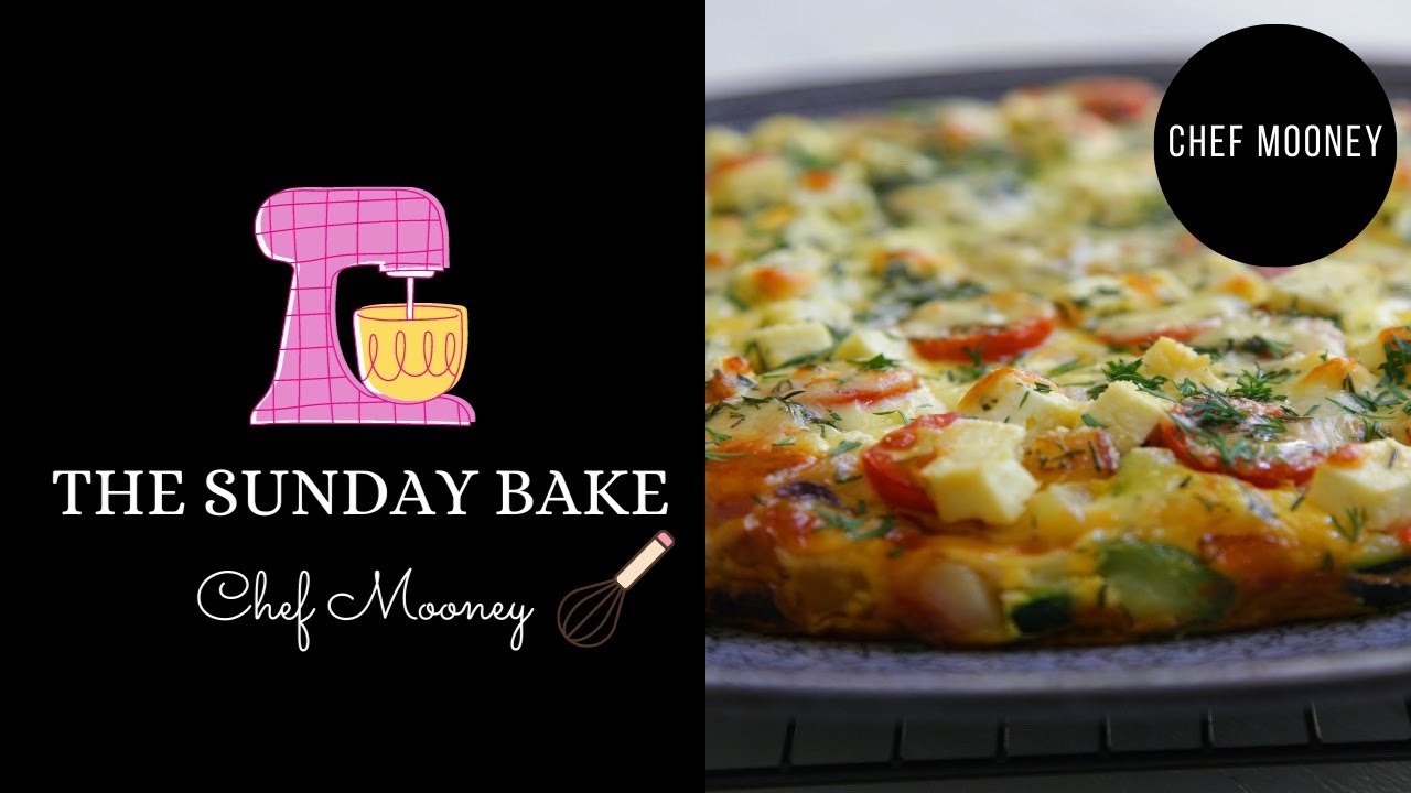 How to cook Vegetable Frittata /Chef Mooney /The Sunday bake