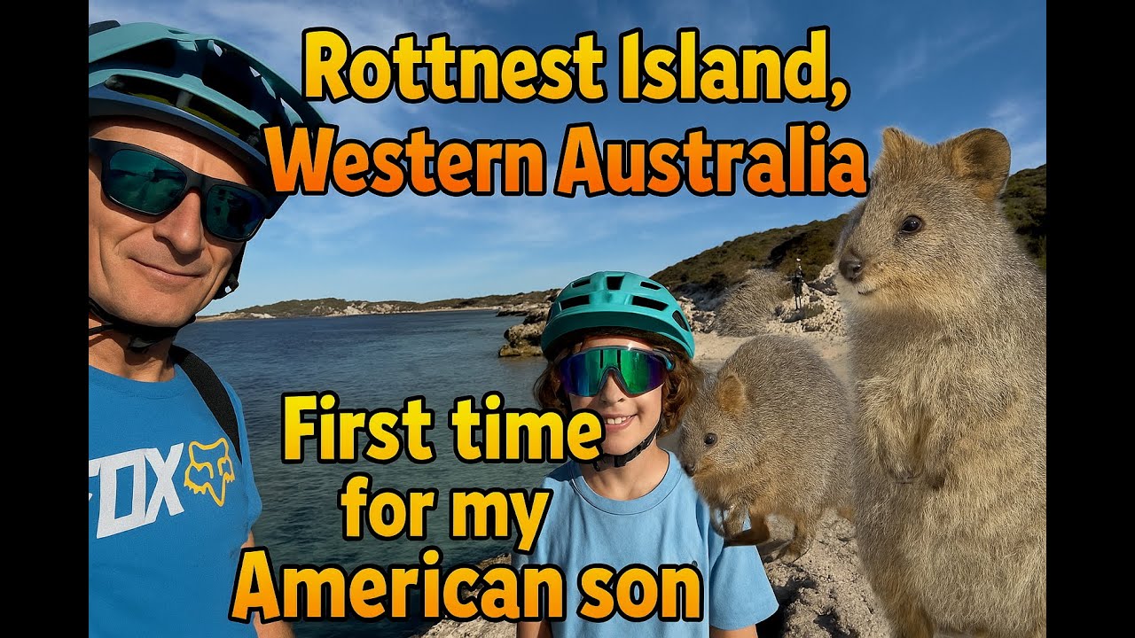 Exploring Rottnest Island with My American Son 🇦🇺🐿️ | Western Australia’s Paradise!