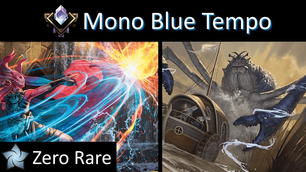 Zero Rare Mono Blue Tempo.