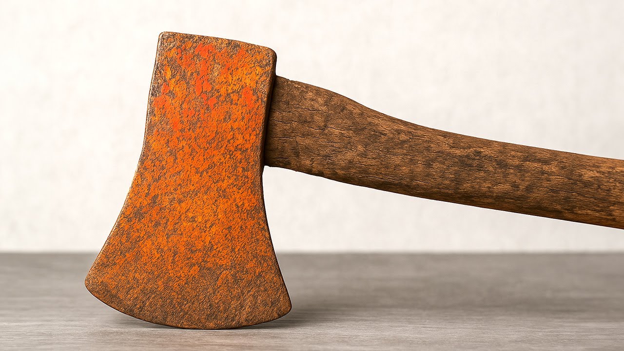 I Restored a Retired Fireman Axe!