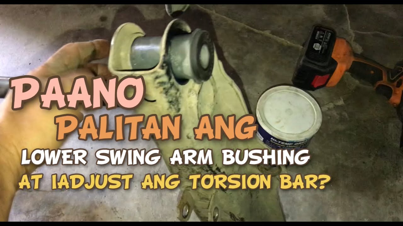 Isuzu Crosswind Sportivo Hilander | Paano Palitan Ang Lower Swing Arm Bushing?