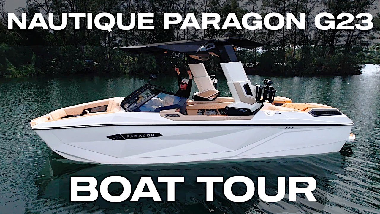 My Nautique Paragon G23 BOAT TOUR (wake settings, favorite features, & more)