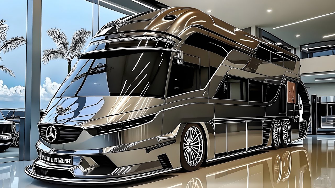 2026 Mercedes-Benz EleMMent Palazzo Motorhome | Luxury Mansion on Wheels Experience