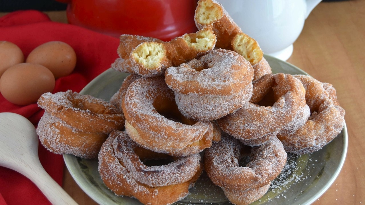 😋 Roscos fritos caseros FÁCILES Y TRADICIONALES